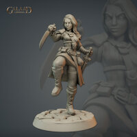 Female Bandit Dagger Dancer von Galaad Miniatures aus...
