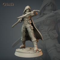 Female Bandit Dagger von Galaad Miniatures aus Thieves Guild