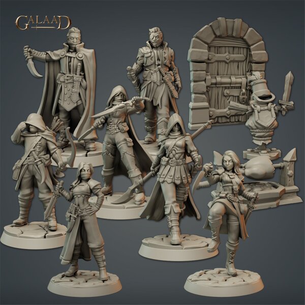 Thieves Guild Set von Galaad Miniatures