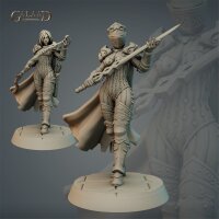 Female Knight + Variant 02 von Galaad Miniatures aus...