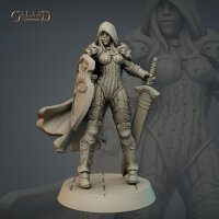 Female Knight + Variant 03 von Galaad Miniatures aus December Knight Specter Wizard Princess