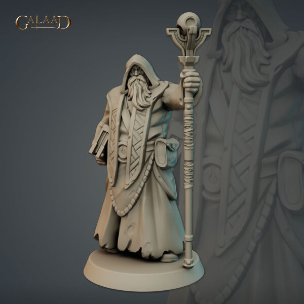Old Wizard von Galaad Miniatures aus December Knight Specter Wizard Princess