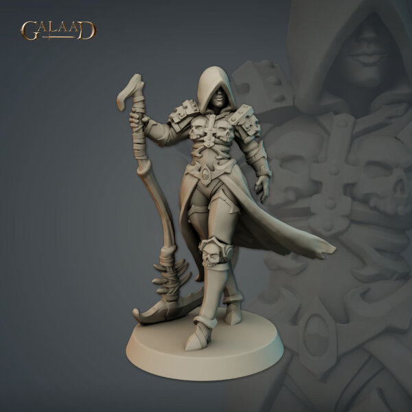 Female Dullahan Reaper von Galaad Miniatures aus Dungeon Monsters November Release