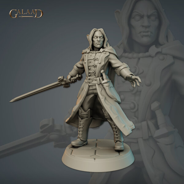 Male Vampire 02 von Galaad Miniatures aus Vampires October Release