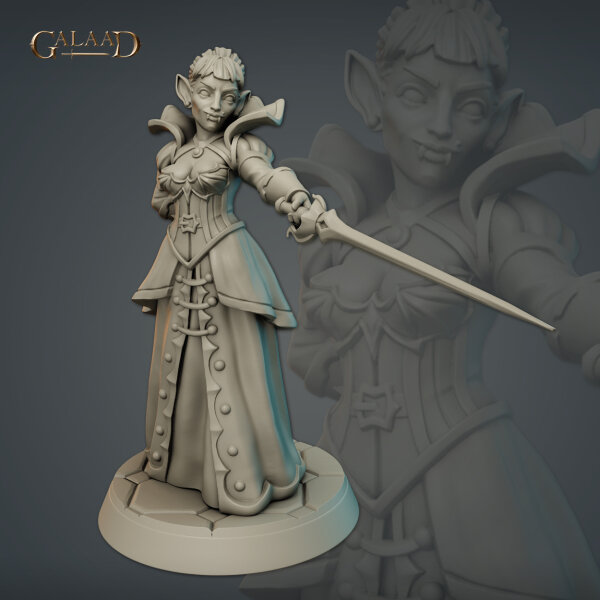 Female Vampire Duelist Countess von Galaad Miniatures aus Vampires October Release