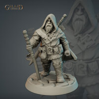 Male Dwarf Traveler von Galaad Miniatures aus Caravan and...