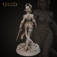 Female Tiefling Fighter von Galaad Miniatures aus...