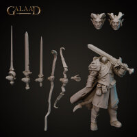 Knight Tiefling Male von Galaad Miniatures aus Tiefling Release - Modular