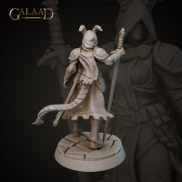Mysterious Knight Female Tiefling von Galaad Miniatures...