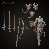 Archer Tiefling Female von Galaad Miniatures aus Tiefling Release - Modular