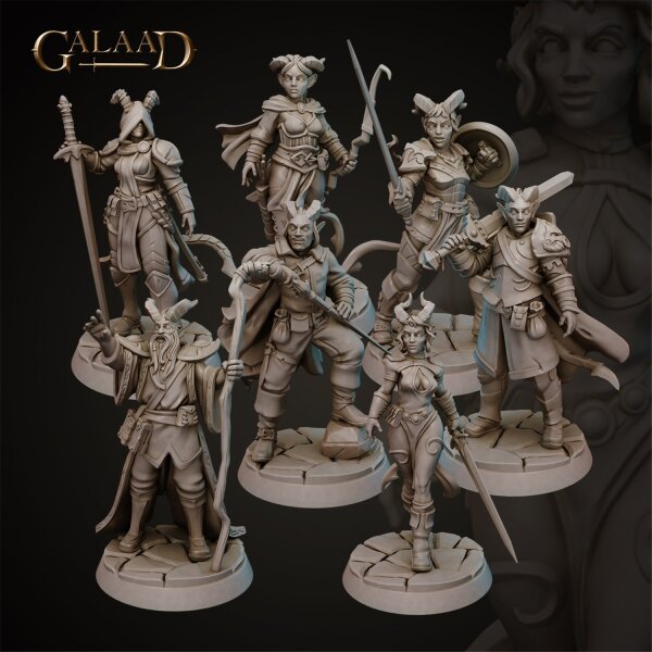 Tiefling Release - Modular Set von Galaad Miniatures