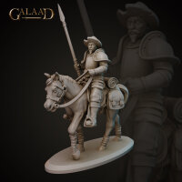 Knight Conquistador on Horse von Galaad Miniatures aus...