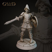 Cursed Skeleton Conquistador 03 von Galaad Miniatures aus...