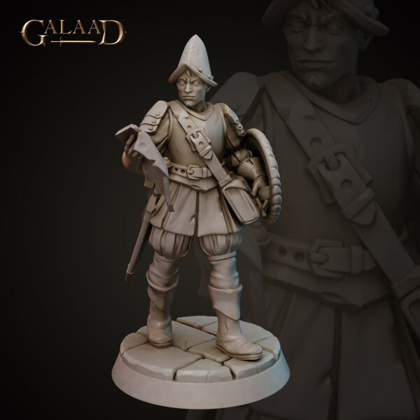 Knight Conquistador Explorer von Galaad Miniatures aus Conquistador Release