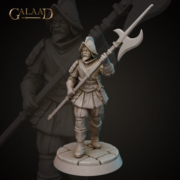 Knight Conquistador with Spear von Galaad Miniatures aus Conquistador Release