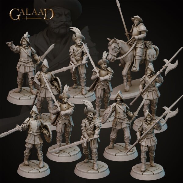 Conquistador Release Set von Galaad Miniatures