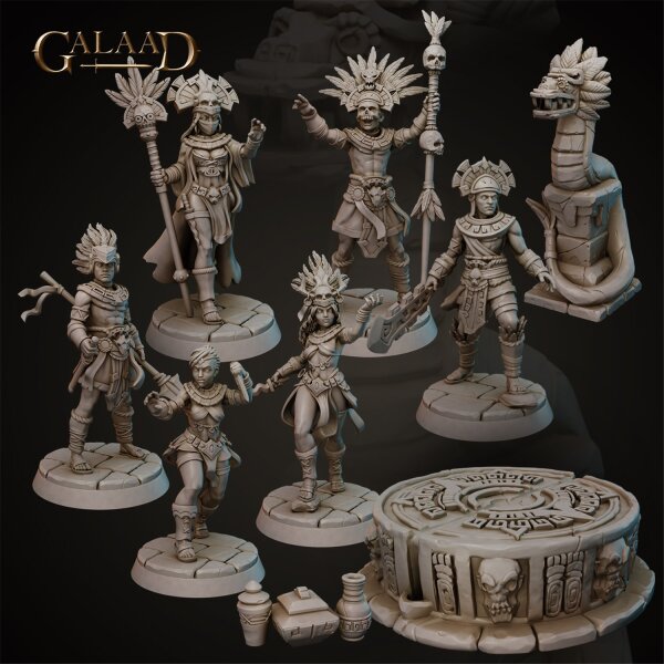 Aztec Release Set von Galaad Miniatures