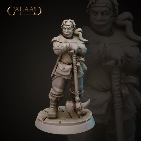 Bandit Sledge Hammer von Galaad Miniatures aus Bandits Crew and Prisoner