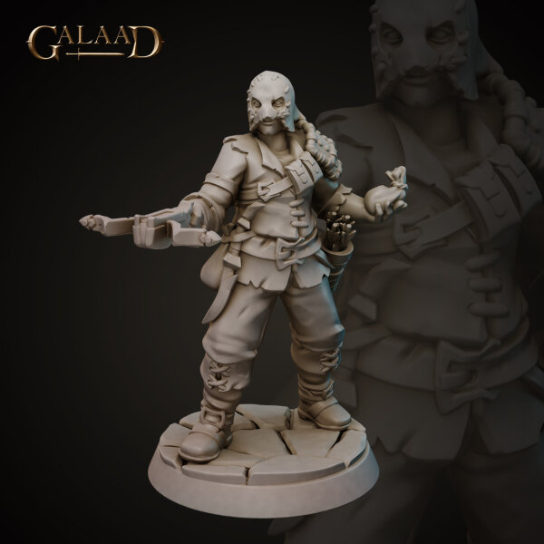 Male Bandit Crossbow von Galaad Miniatures aus Bandits Crew and Prisoner