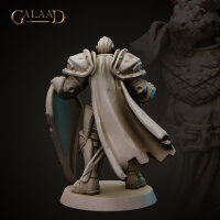 Knight Sword and Shield - Modular Head von Galaad Miniatures aus Knights Release - Modular Heads