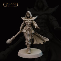 Female Illusion Mage + Illusion Spells von Galaad Miniatures aus Mages and Fighters Female Characters