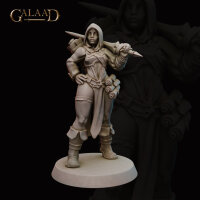 Female Rabbitfolk Mage Fighter von Galaad Miniatures aus Mages and Fighters Female Characters