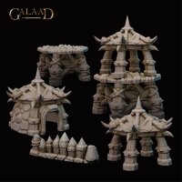 Tribal Orcs Clan Set von Galaad Miniatures
