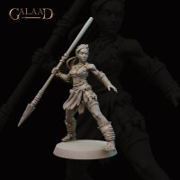 Fighter Amazon Naga - Naga Version and Mounted Included...