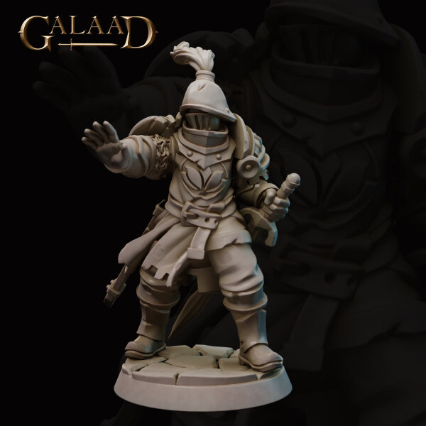Queens Knight Halt von Galaad Miniatures aus Escort the Queen