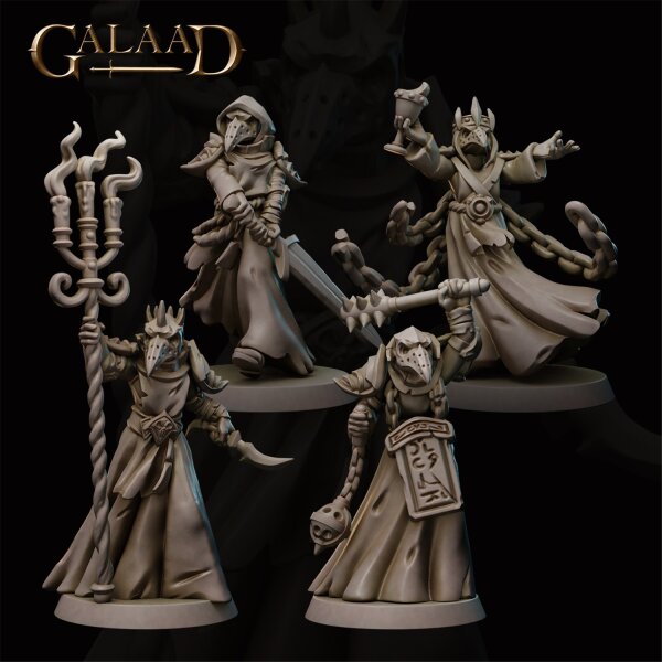Raven Cultists Set von Galaad Miniatures