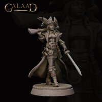 Captain Pirate Walking von Galaad Miniatures aus Pirates...