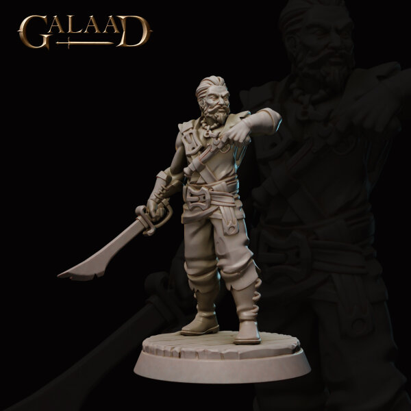 Pirate Shooter von Galaad Miniatures aus Pirates Crew