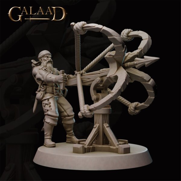 Ballista Pirate von Galaad Miniatures aus Pirates Crew