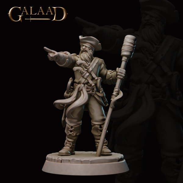 Pirate Assistant Cannon von Galaad Miniatures aus Pirates Crew