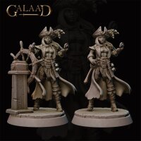 Female Captain Pirate von Galaad Miniatures aus Pirates Crew