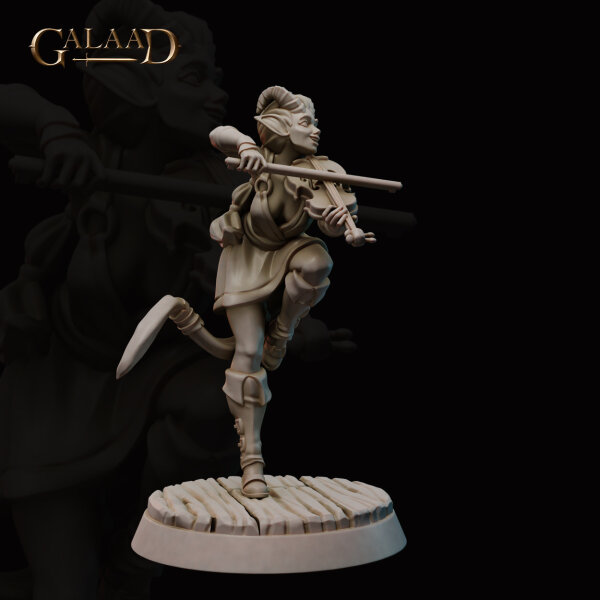 Female Tiefling Bard - Violin von Galaad Miniatures aus Festival Artists and Performers