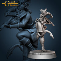 Female Tiefling Bard - Violin von Galaad Miniatures aus Festival Artists and Performers