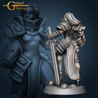 Female Knight 05 - Captain von Galaad Miniatures aus...
