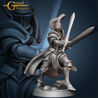 Female Knight 02 - Double Sword von Galaad Miniatures aus...