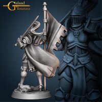 Female Knight 01 - Banner von Galaad Miniatures aus...