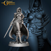 Raven - Female Rogue von Galaad Miniatures aus Into the...