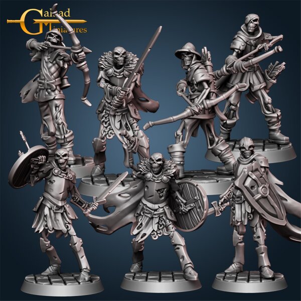 Skeletons Bundle Set von Galaad Miniatures
