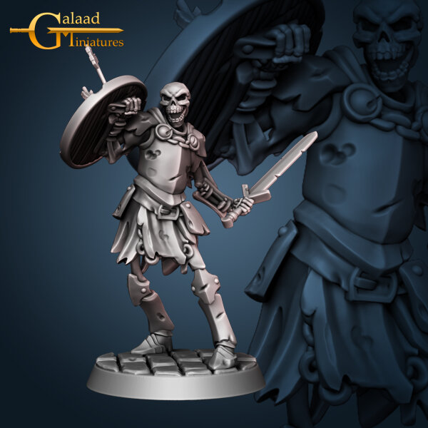 Skeleton Melee 03 von Galaad Miniatures aus Skeletons Bundle