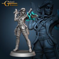 Female Modern Mage von Galaad Miniatures