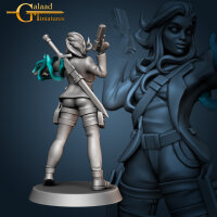 Female Modern Mage von Galaad Miniatures