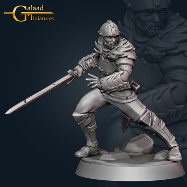 Mercenary - Executioner 02 von Galaad Miniatures aus January 2022 Release