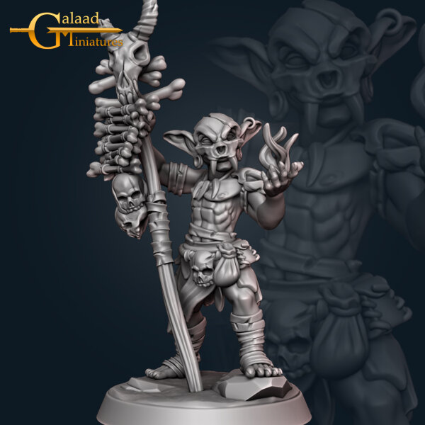 Shaman Goblin von Galaad Miniatures aus January 2022 Release