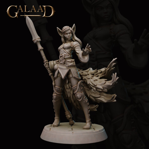 Kitsune Fighter von Galaad Miniatures aus Knight December Release