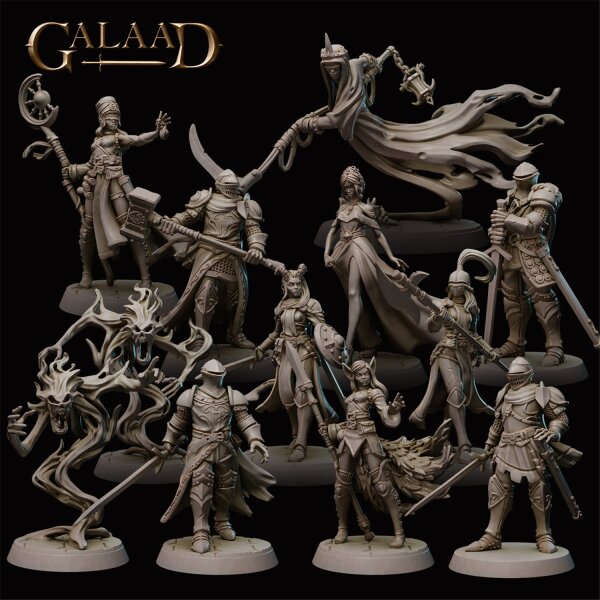 Knight December Release Set von Galaad Miniatures