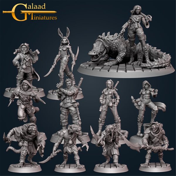 November Release Rogues Set von Galaad Miniatures